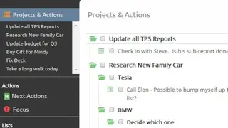 GTDNext screenshot