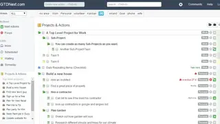 GTDNext screenshot