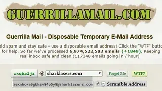 Guerrilla Mail screenshot