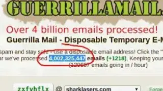 Guerrilla Mail screenshot