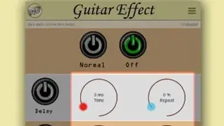 Guitar Effect (Stomp Box) screenshot