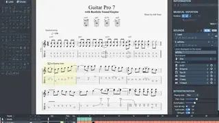 Guitar Pro screenshot