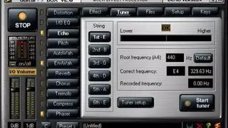 GuitarFX screenshot