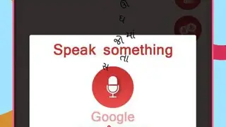 Gujarati Speech to Text screenshot
