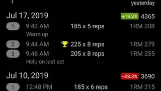 GymACE Pro: Workout Tracker & Body Log screenshot