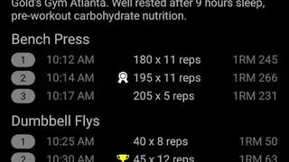 GymACE Pro: Workout Tracker & Body Log screenshot