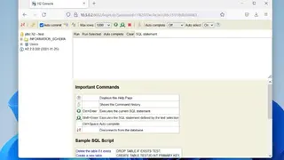 H2 Database screenshot