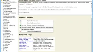 H2 Database screenshot