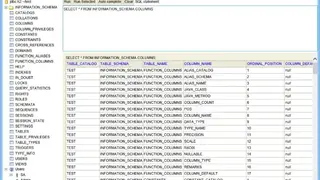 H2 Database screenshot