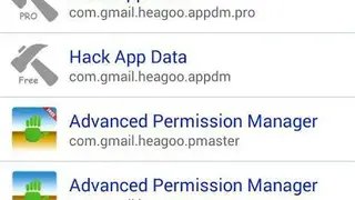 Hack App Data screenshot