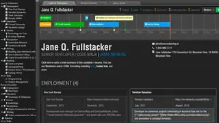 HackMyResume screenshot