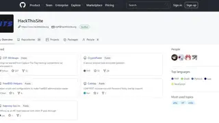 HackThisSite screenshot