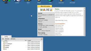 Haiku screenshot