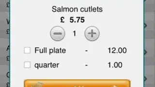 Hand Held Waiter’s App screenshot