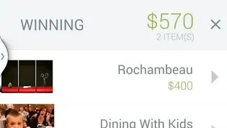 Handbid screenshot