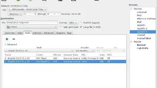 HandBrake screenshot