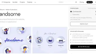 Handsome Illustrations screenshot