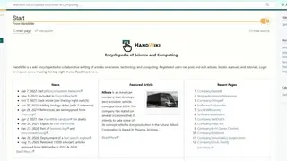 HandWiki screenshot