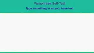 Handy Man Dan Paraphrasing Tool screenshot