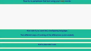 Handy Man Dan Paraphrasing Tool screenshot