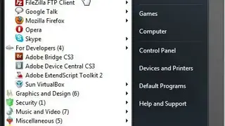 Handy Start Menu screenshot