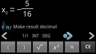 handyCalc screenshot
