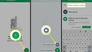 Hangouts screenshot