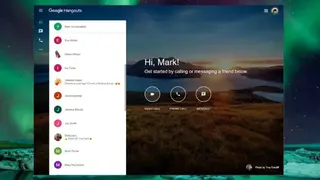 Hangouts screenshot