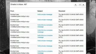 Harakirimail screenshot