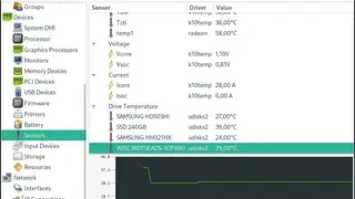 Hardinfo screenshot