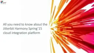 Harmony API Integration Platform screenshot