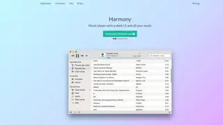Harmony Music Player screenshot