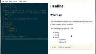 Haroopad screenshot
