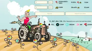 Harvest Finance screenshot