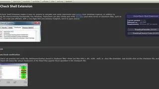 HashCheck Shell Extension screenshot