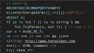 Hasklig screenshot