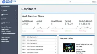HasOffers screenshot