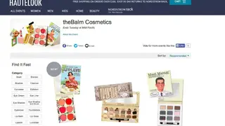 HauteLook screenshot