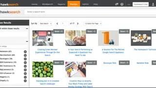 Hawksearch screenshot