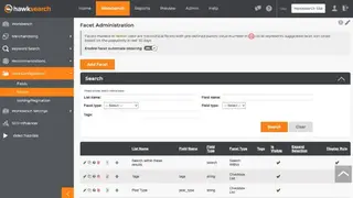 Hawksearch screenshot
