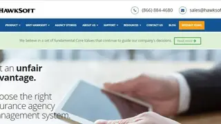 HawkSoft CMS screenshot