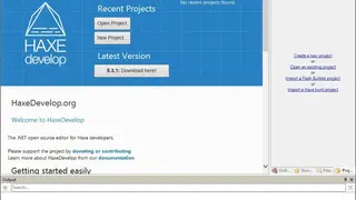 Haxe screenshot