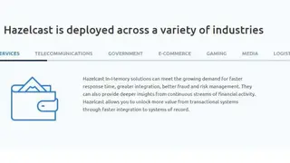 Hazelcast screenshot