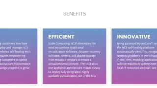 HC3 Virtualization Platform screenshot