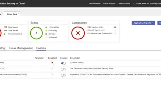 HCL AppScan screenshot