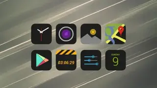 HD Dark Icon Pack screenshot
