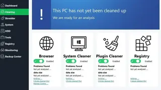 HDCleaner screenshot