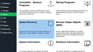 HDCleaner screenshot