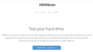 HDDScan screenshot