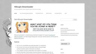 HDoujin Downloader screenshot